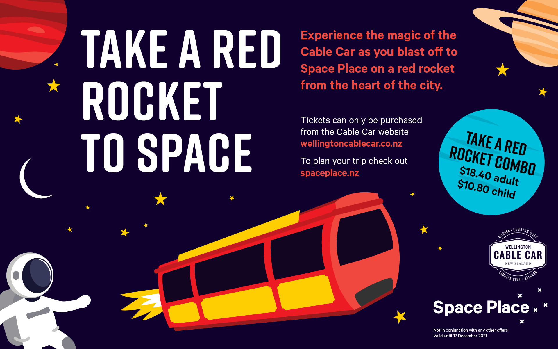 Take a Red Rocket to Space