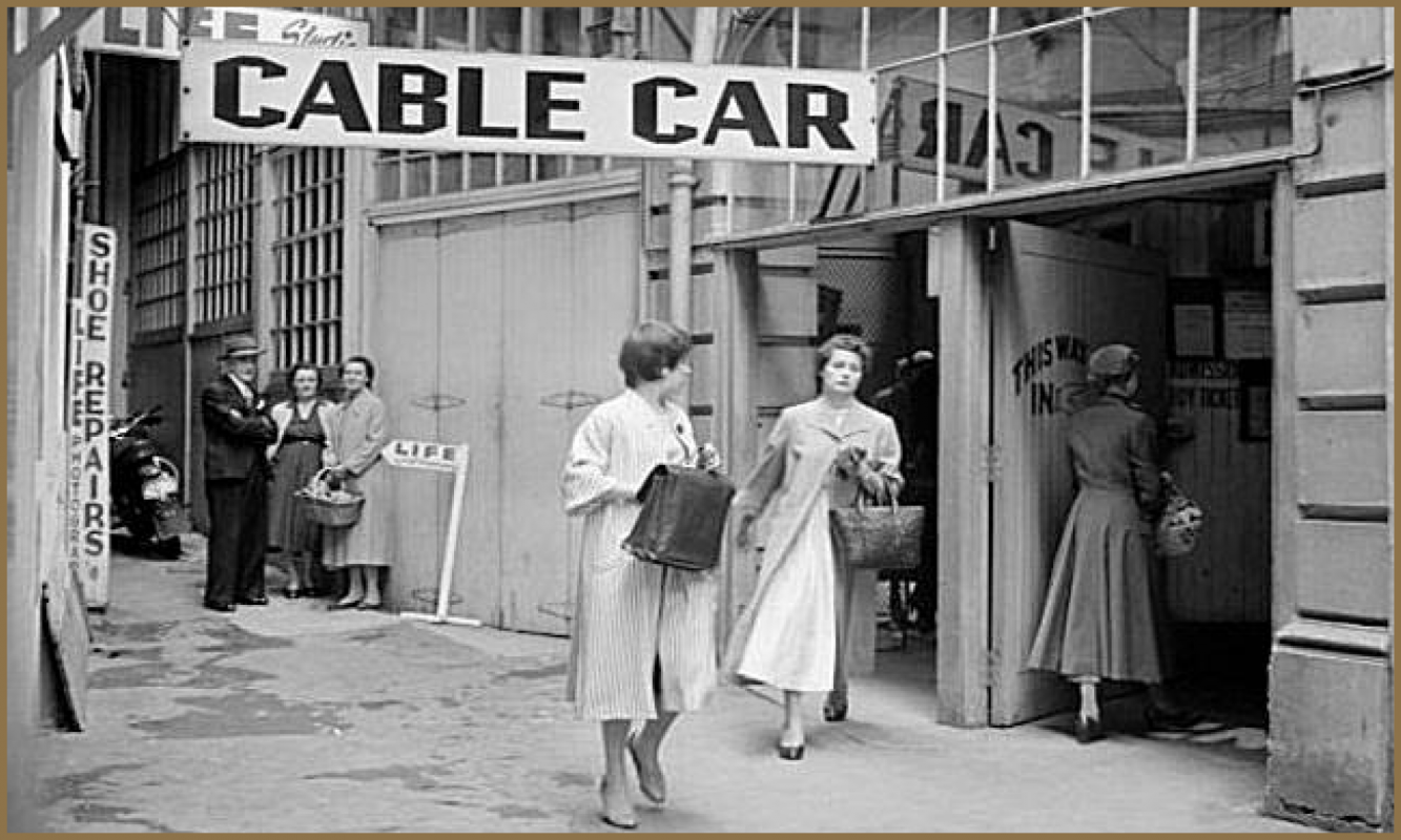 Cable Car Lane, 1957