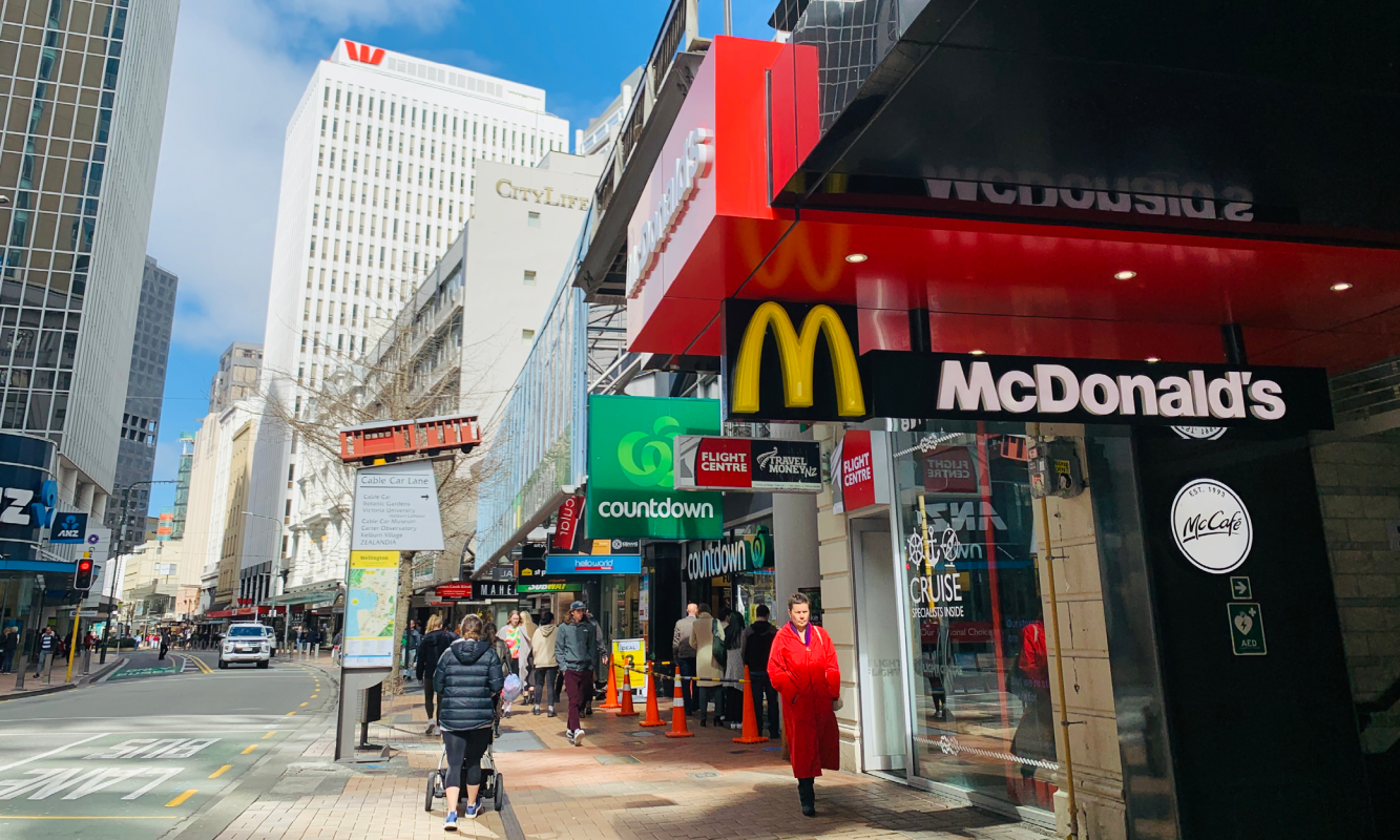 Lambton Quay Entrance