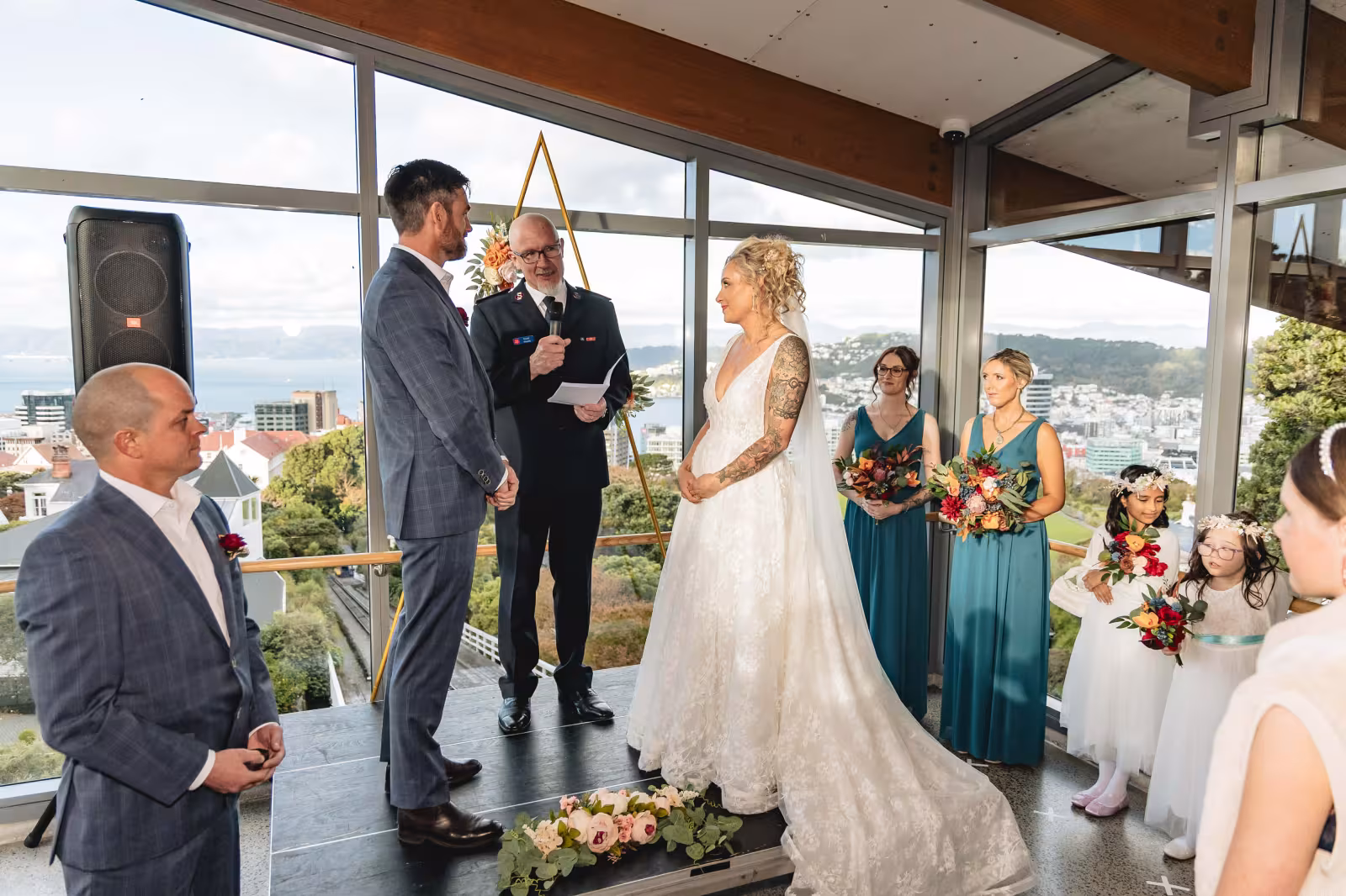 Wedding at Kelburn