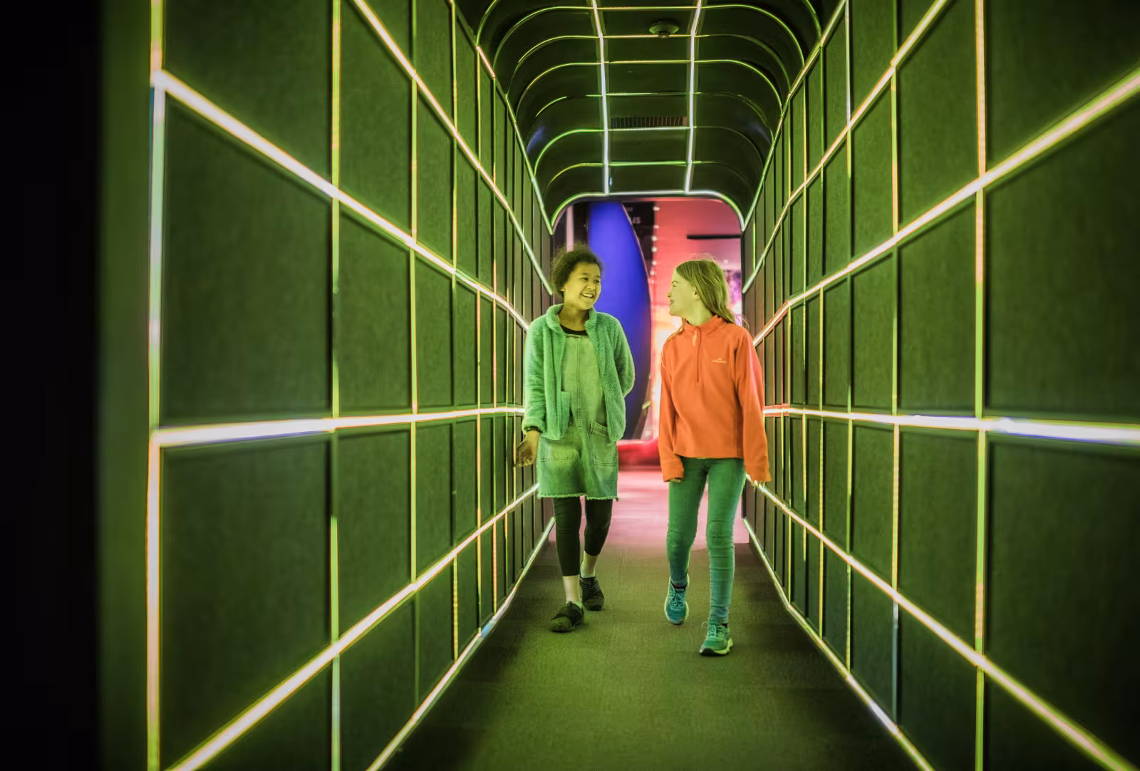 Space Place tunnel