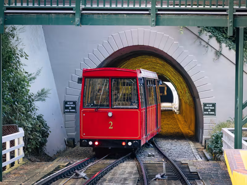 Yellow tunnel