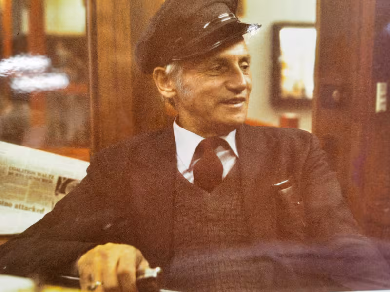 Ticket box operator of the past
